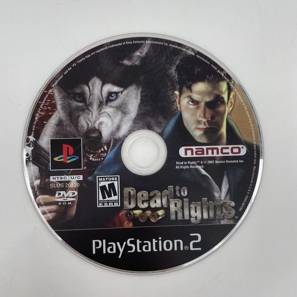 Dead To Rights (PlayStation 2 PS2) NO TRACKING - DISC ONLY #3101 - Picture 1 of 5